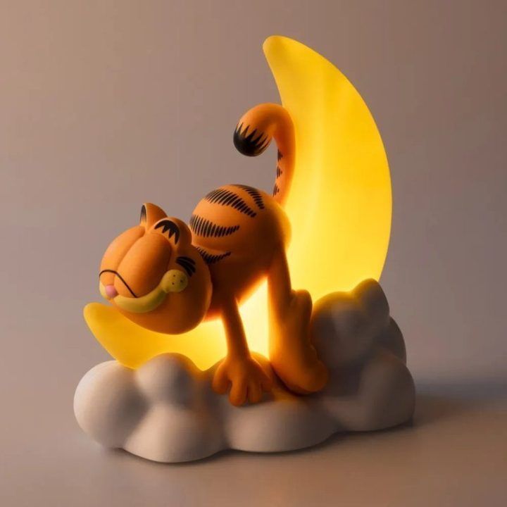 Garfield LED naktinė lempa vaikams, 20 × 22 cm