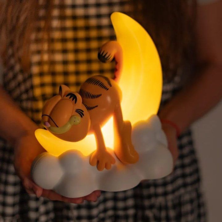 Garfield LED naktinė lempa vaikams, 20 × 22 cm