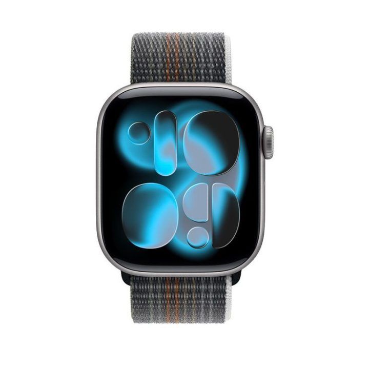 „Apple Watch“ sportinis dirželis iš nailono, „Midnight Run“, 38/40/41/42 mm