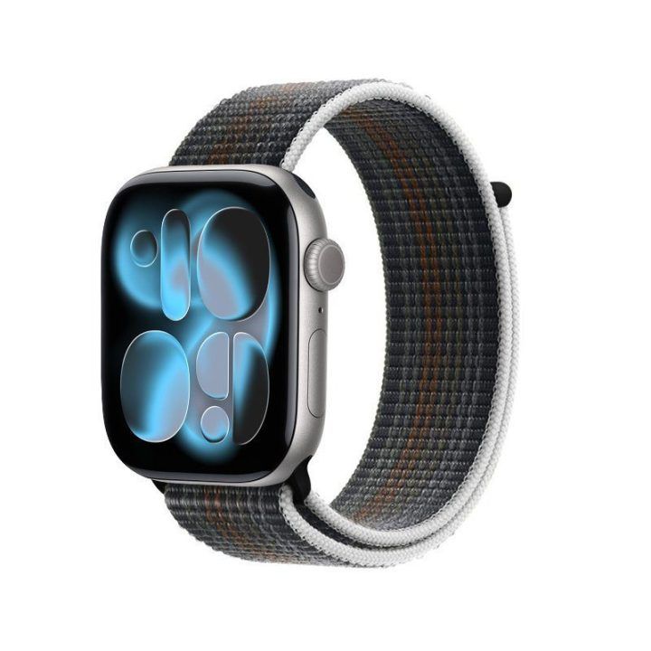 „Apple Watch“ sportinis dirželis iš nailono, „Midnight Run“, 38/40/41/42 mm