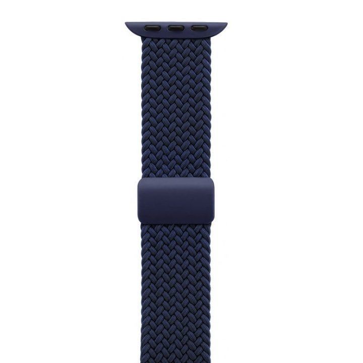 Laikrodžio dirželis Crong Wave Band Apple Watch 38/40/41/42 mm, tamsiai mėlynas