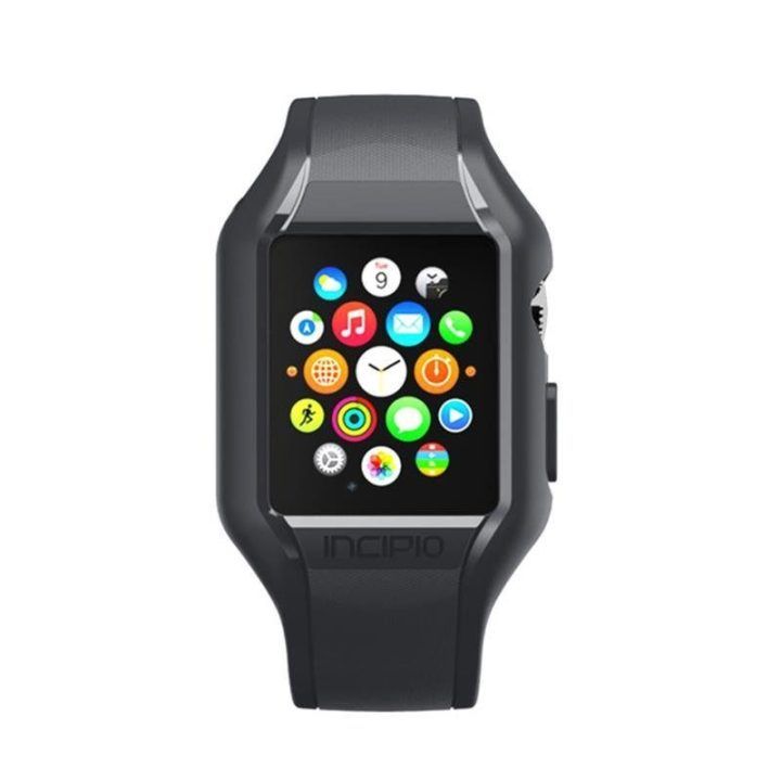 Incipio NGP Band elastinė apyrankė Apple Watch 38/40/41 mm, dūmų spalvos