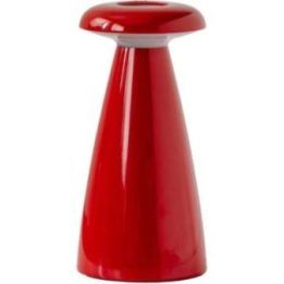 Raudona stalinė lempa Lucilla F47, 21 cm