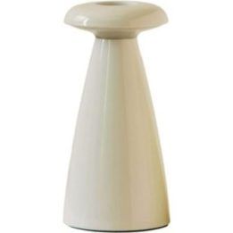 Kreminė stalinė lempa Rituali Domestici Lucilla F47, 21 cm