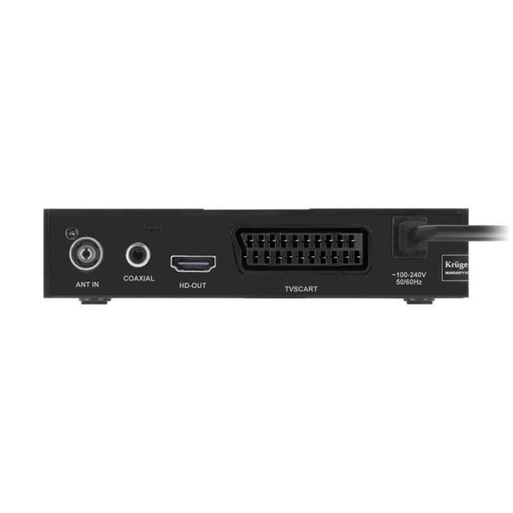 DVB-T2 dekoderis Kruger & Matz H.265 HEVC