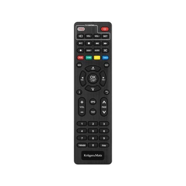 DVB-T2 dekoderis Kruger & Matz H.265 HEVC