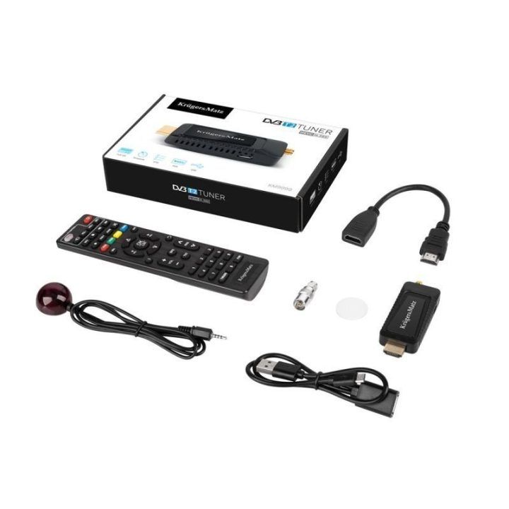 Mini DVB-T2 televizoriaus imtuvas Kruger & Matz