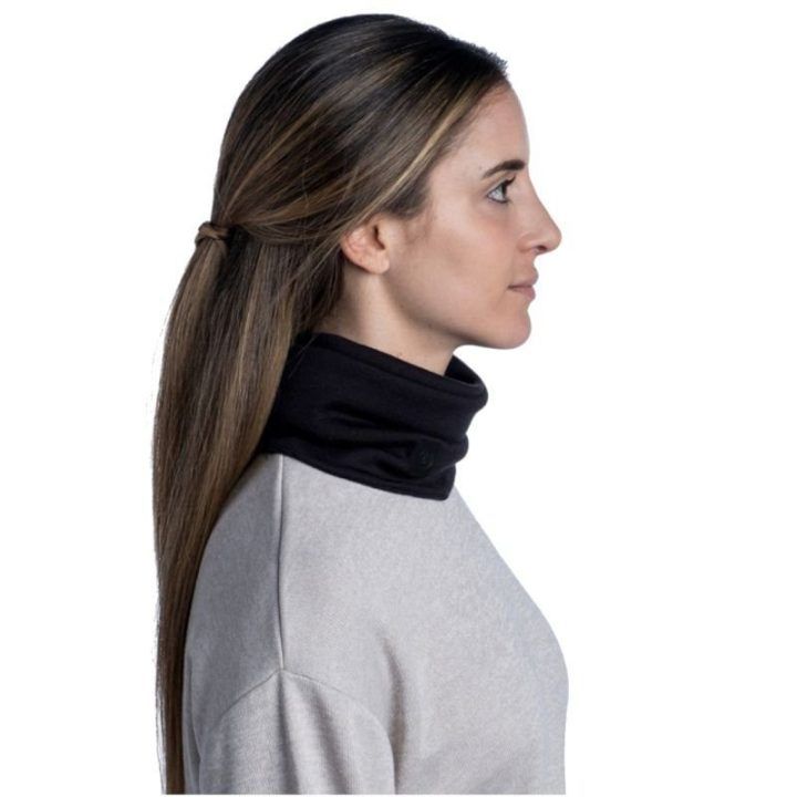 Merino kaklaskarė Buff, juoda, universalus dydis