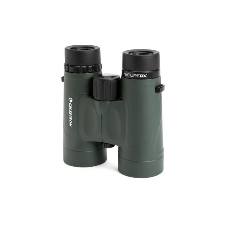 Žiūronai Celestron Nature DX 8x42, juodi ir žali