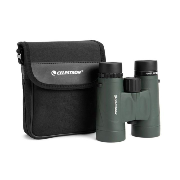 Žiūronai Celestron Nature DX 8x42, juodi ir žali