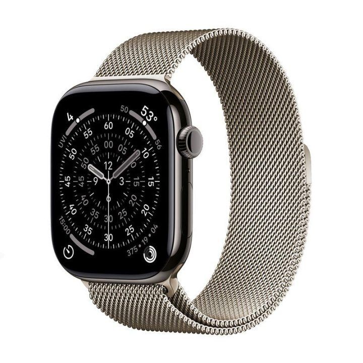 Nerūdijančio plieno dirželis Apple Watch, Champagne