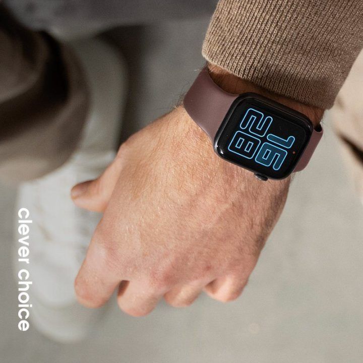 „Crong Liquid“ dirželis „Apple Watch“, rudas
