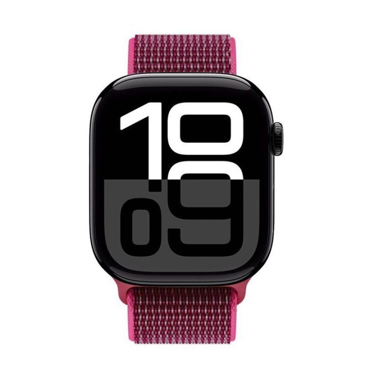 Apple Watch dirželis Crong Nylon, rožinės spalvos