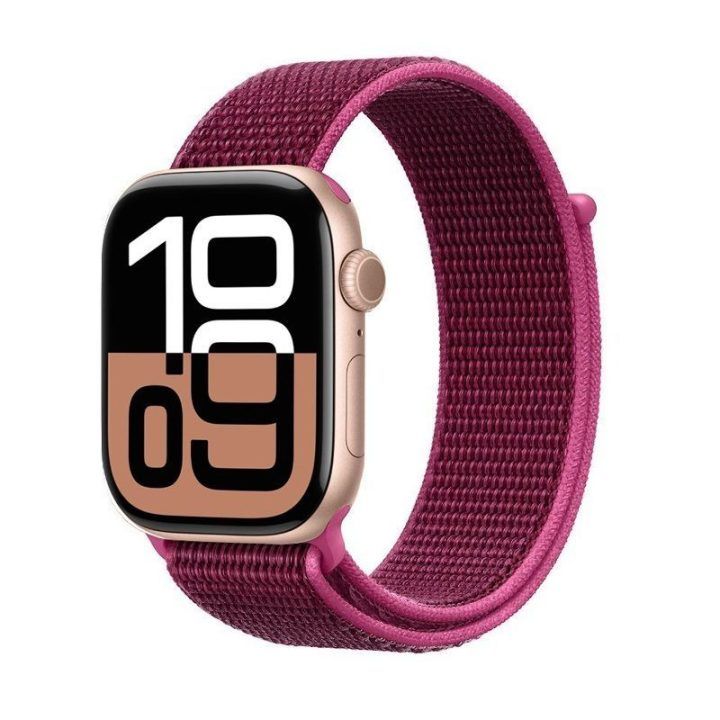 Apple Watch dirželis Crong Nylon, rožinės spalvos
