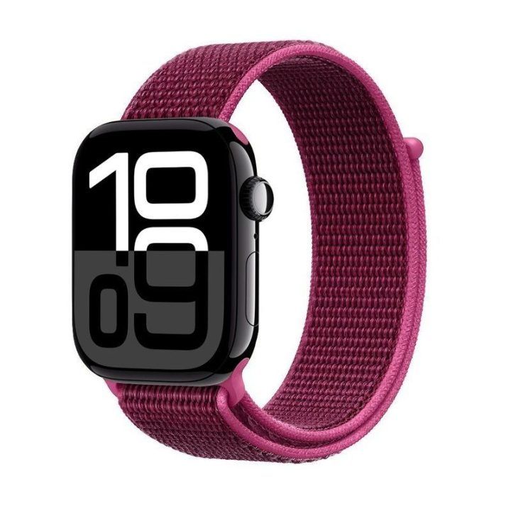Apple Watch dirželis Crong Nylon, rožinės spalvos