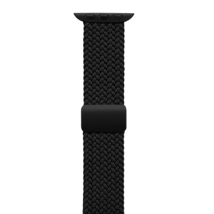 Crong Wave Band laikrodžio dirželis Apple Watch, juodas