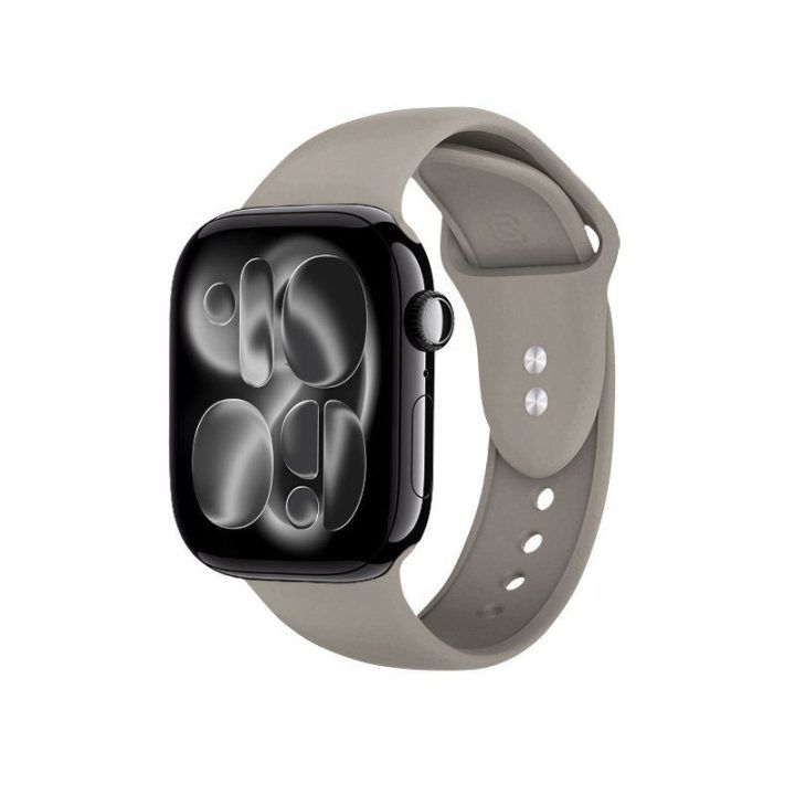 Crong Liquid Band dirželis Apple Watch 38/40/41/42 mm, fango