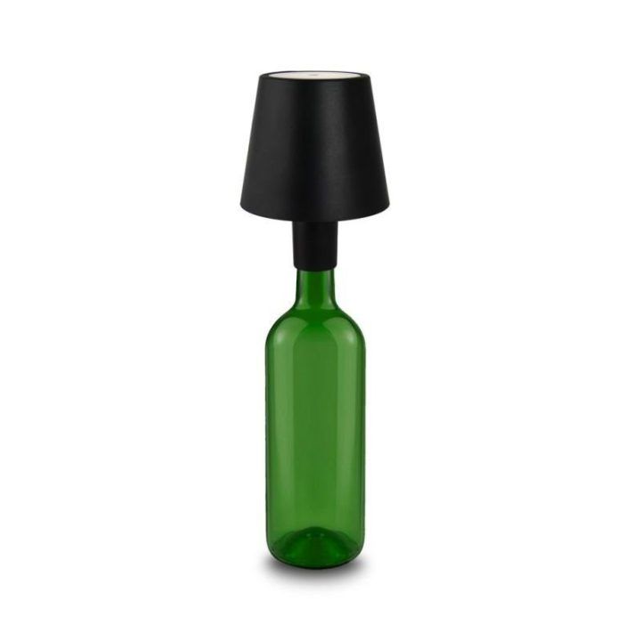 LED stalinė lempa Esperanza Miram, juoda
