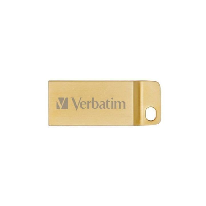 Metalinė USB atmintinė Verbatim 32 GB, auksinė