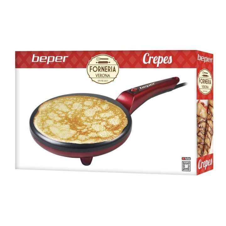 Blynų kepimo aparatas Beper BT.710Y Party Line