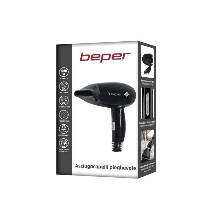 Beper P301ASC100 plaukų džiovintuvas, sulankstomas