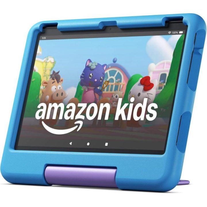 Amazon Fire HD 10 Kids 13 kartos planšetė 32 GB, mėlyna