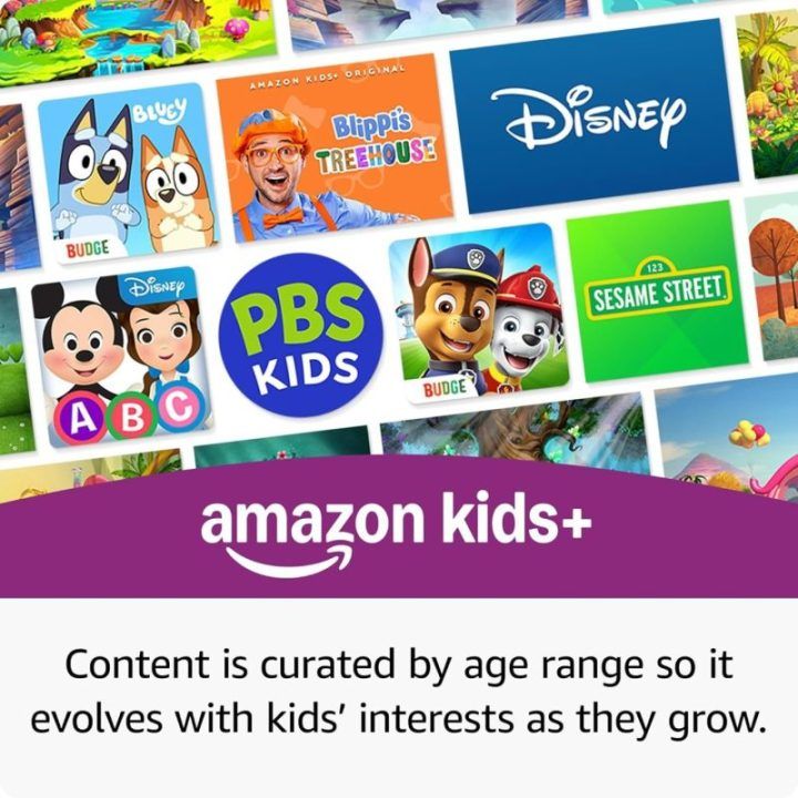 Amazon Fire HD 8 Kids planšetė, 3/32 GB, vynuogių