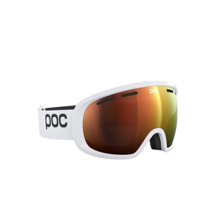 Slidinėjimo akiniai POC Fovea Wide Fit, balti