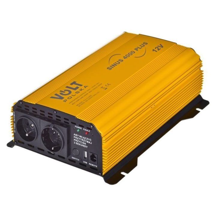 12/230V sinusinis keitiklis VOLT Polska SINUS PL 4000