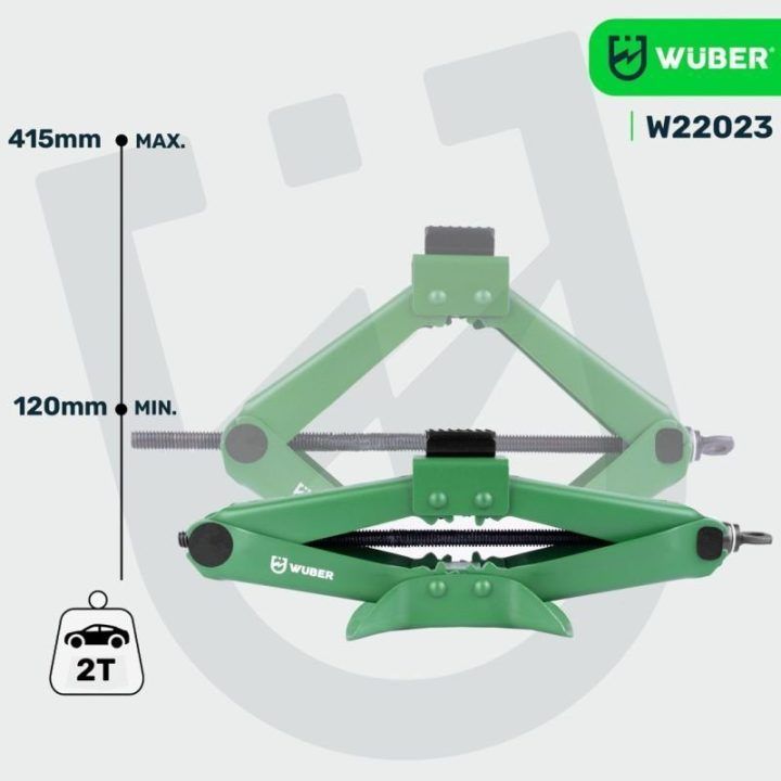 Automobilio trapezinis keltuvas 2 t WUBER