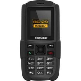 RugGear RG129 Dual, juodas