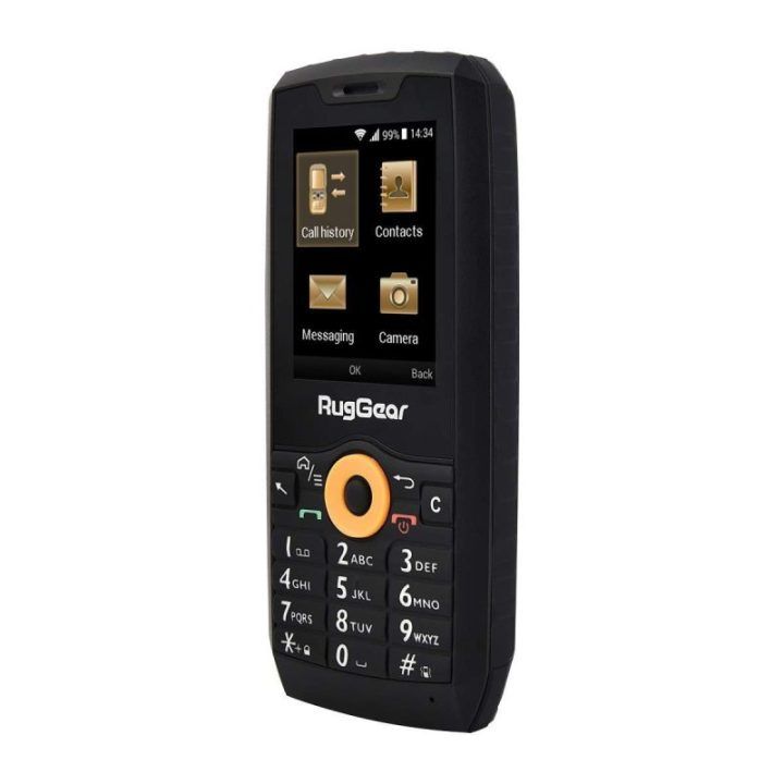 PAVADINIMAS: RugGear RG150 Dual juodas APRAŠYMAS: RugGear RG150 Dual mobilusis telefonas RugGear RG150 Dual yra paprastas mobilu
