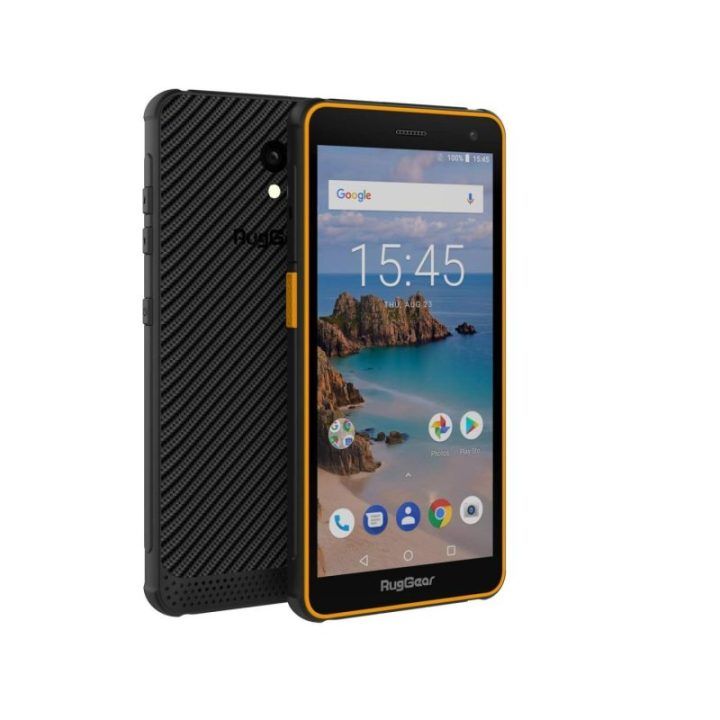 RugGear RG650 Dual mobilusis telefonas, juoda / geltona