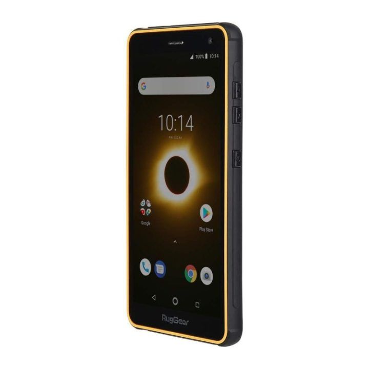RugGear RG650 Dual mobilusis telefonas, juoda / geltona
