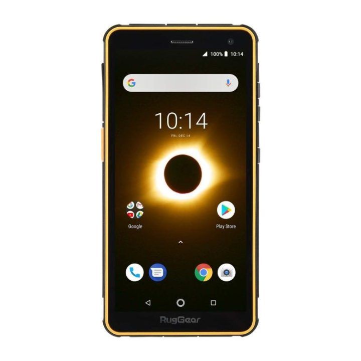 RugGear RG650 Dual mobilusis telefonas, juoda / geltona