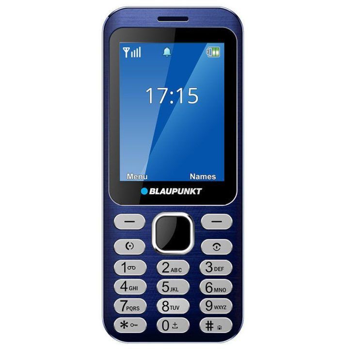 Blaupunkt FL 02 Dual mobilusis telefonas, mėlynas