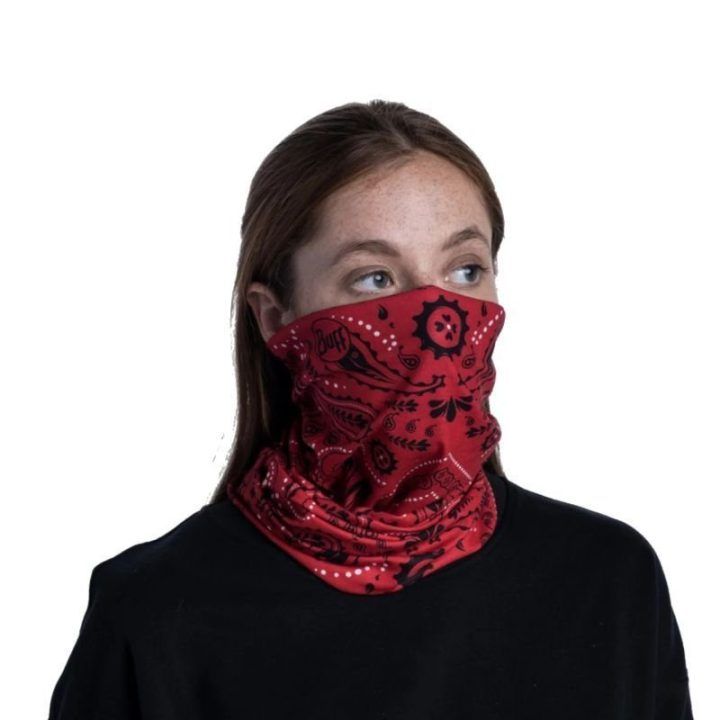Buff Original Ecostretch vamzdis, raudonas