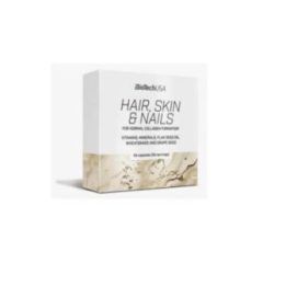 Maisto papildas kapsulėmis BioTechUSA Hair, Skin & Nails 54 kapsulės