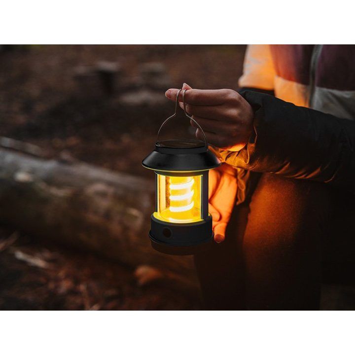 Tracer 47810 saulės energija įkraunamas stovyklavimo žibintas