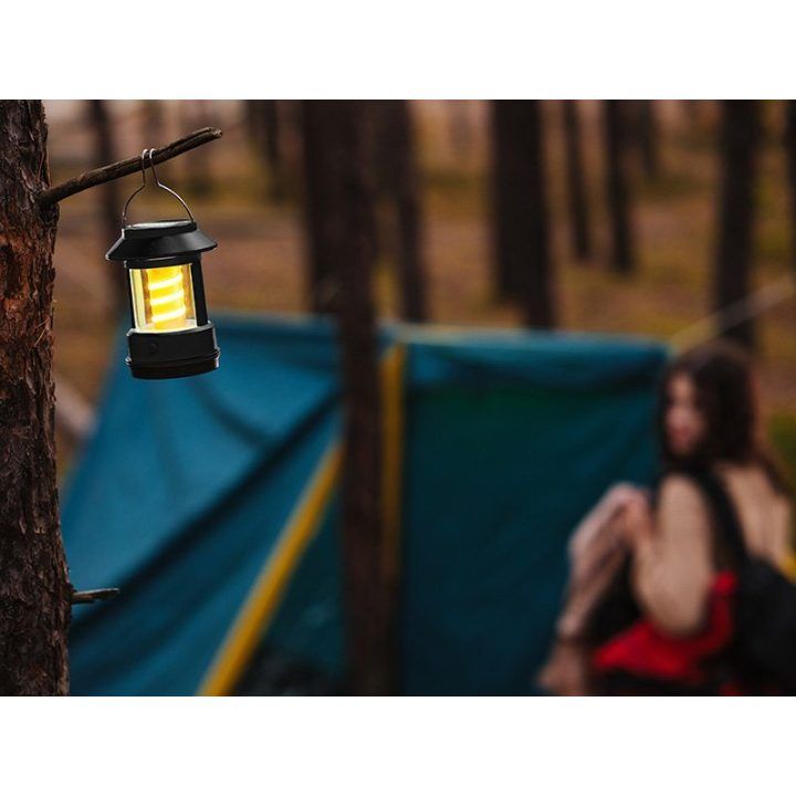 Tracer 47810 saulės energija įkraunamas stovyklavimo žibintas