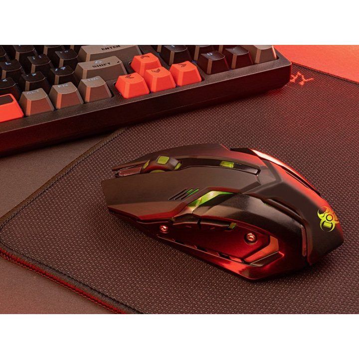 Tracer Rocky RF belaidė žaidimų pelė, juoda