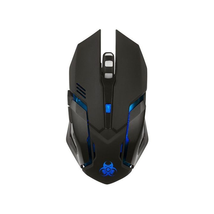 Tracer Rocky RF belaidė žaidimų pelė, juoda