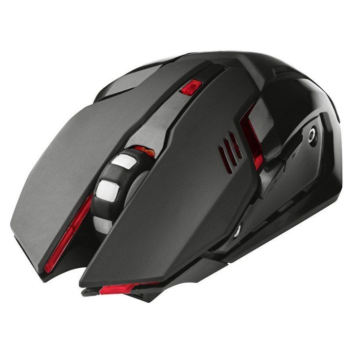Tracer Rocky RF belaidė žaidimų pelė, juoda