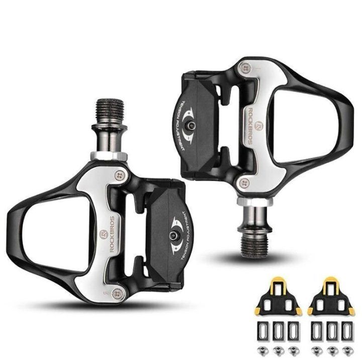 Dviračių pedalų blokai Rockbros SPD-SL, juodi