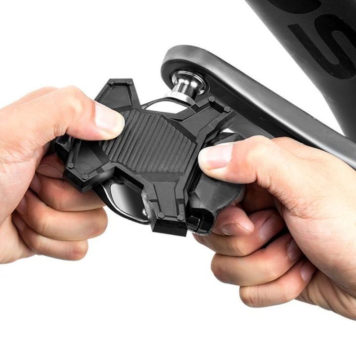 SPD pedalų adapteriai Rockbros PP20, juodi