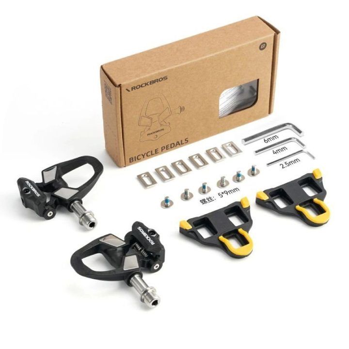 Rockbros RD9 SPD pedalų blokai, juodi