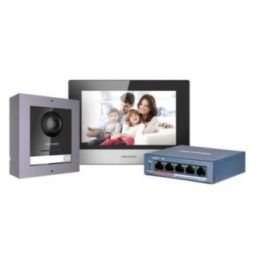 Hikvision vaizdo domofono komplektas DS-KIS602(B)