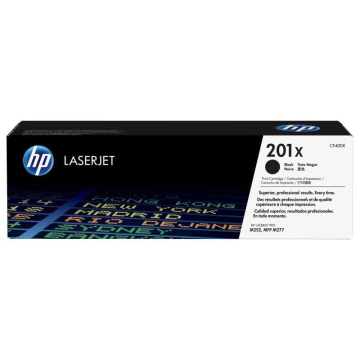 Originalus HP 201X juodas lazerinis kasetės užpildas
