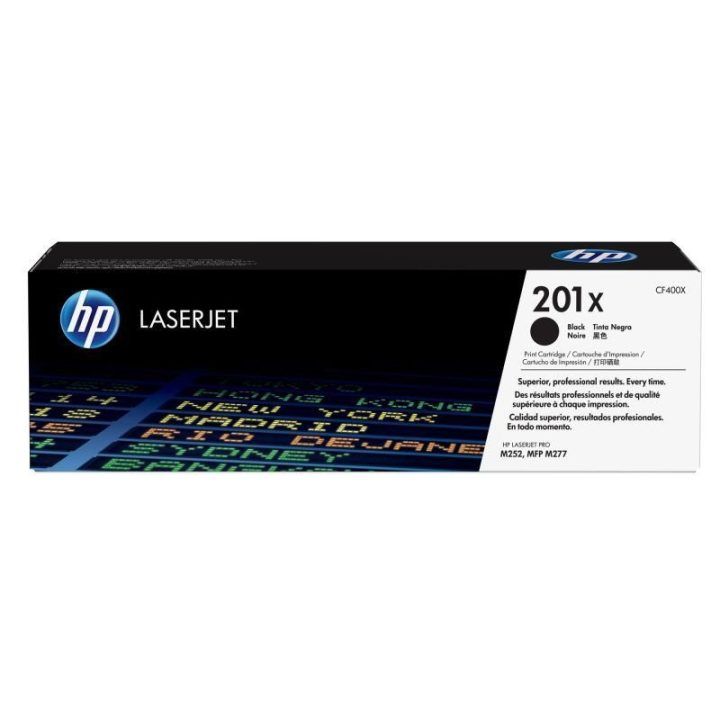 Originalus HP 201X juodas lazerinis kasetės užpildas
