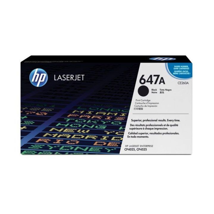 HP 647A juodas lazerinis toneris